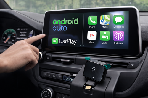 X-Stick One Apple CarPlay & Android Auto  Wireless Adapter – CarPlay kabellos verbinden