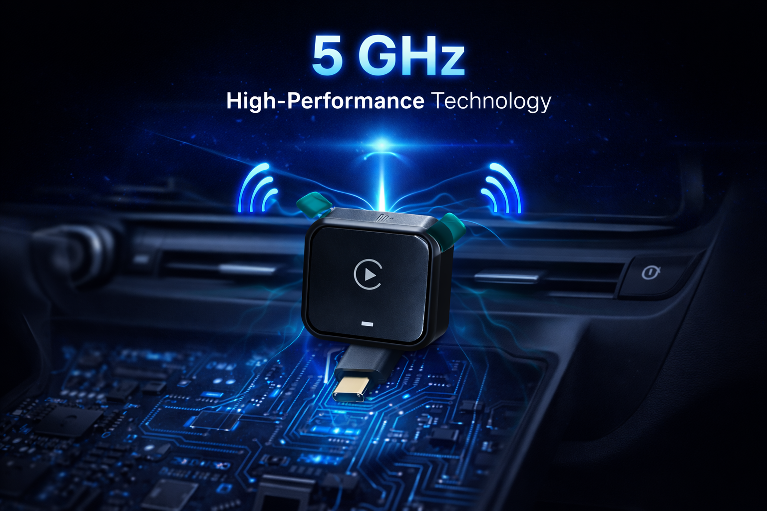 X-Stick One Apple CarPlay & Android Auto  Wireless Adapter – CarPlay kabellos verbinden